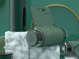 时尚新型水杯包包设计