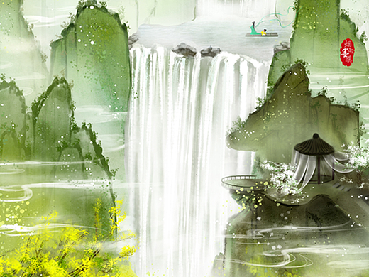 水墨风景～春天
