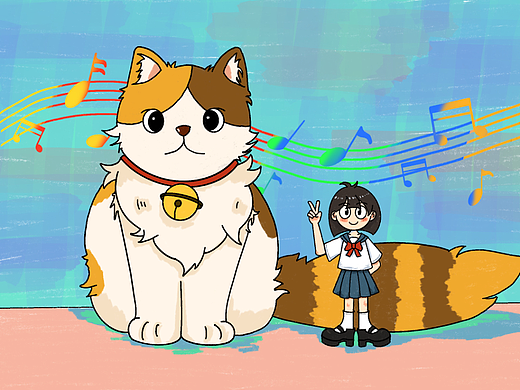 给我来个大号的猫猫（个人主页-ZNjY5OTQ4MjQ=） - 创作习作 - 站酷设计师墙角的野玫瑰原创素材 - 站酷ZCOOL