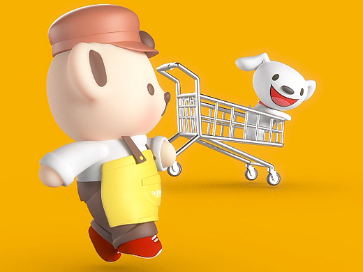 泰迪珍藏X旧街场（OLDTOWN）咖啡X京东3D动画广告制作