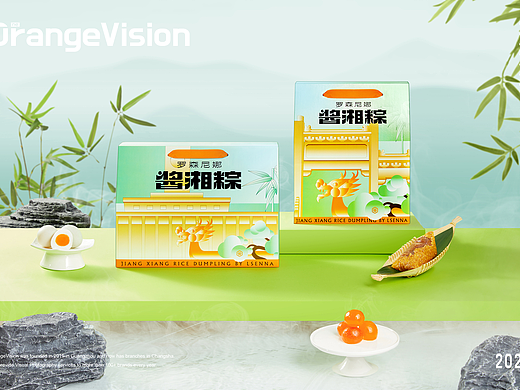 【美食摄影】罗森尼娜 X 壹橙视觉 端午礼盒粽子