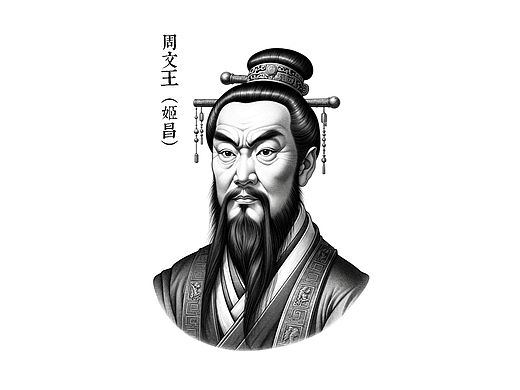 复原古代功绩显赫皇帝君主之周文王（姬昌）