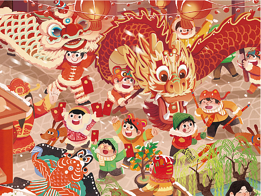 国风拼图-中国节系列