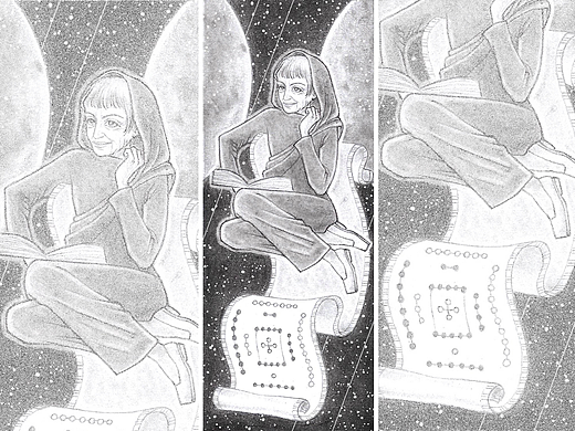 Ursula K.LeGuin 厄休拉·勒古恩书签（个人主页-ZNjc4NDMxNjg=） - 艺术插画 - 站酷设计师海蒂Heidii原创素材 - 站酷ZCOOL
