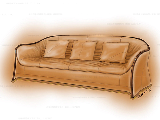 几幅以前ipad沙发手绘作品