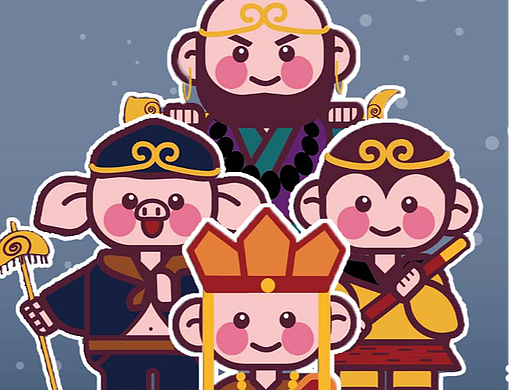 【补卡】-第五期第2周-西游团队&五庄观团队（个人主页-ZNjY1ODMyNjA=） - 创作习作 - 站酷设计师芜菁Janna原创素材 - 站酷ZCOOL