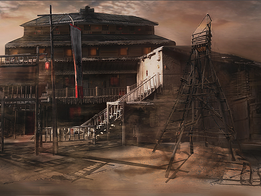 黑焰学员作品展示电影美术概念设计