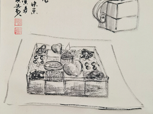 横渠散人创作.传统水墨中国画,当代文人画,文人画,研学