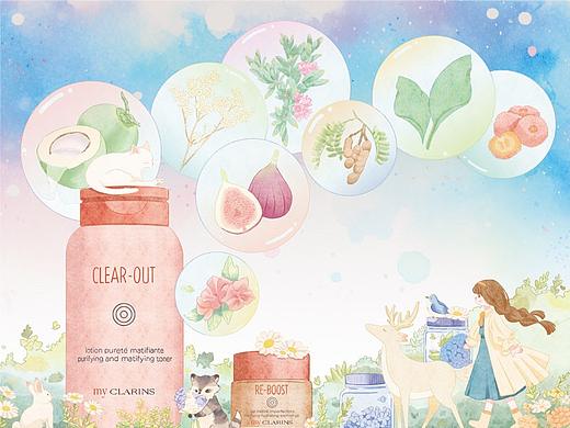 「好食肌长绽放」myCLARINS “植属于你”