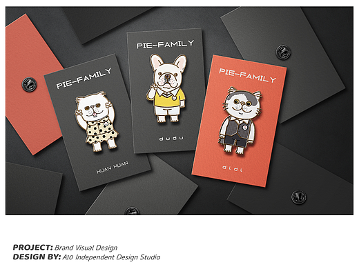 扁脸猫PIE HOME品牌VI视觉