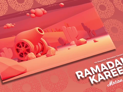 PR模板 | 美丽多彩3D场景卡通设计节日标志介绍社交