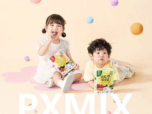 食品摄影丨米可泡泡 溶豆 x 奶酪脆 x 光影集 PXMIX