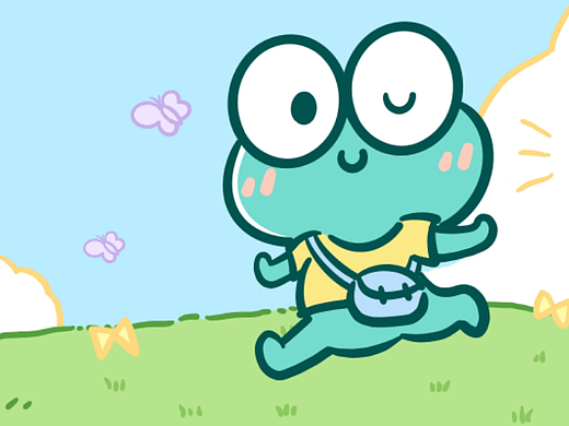 托育园 | 小青蛙跳跳微信表情包