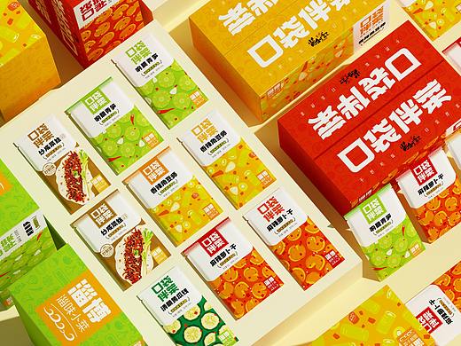 酱菜品牌年轻化包装设计升级