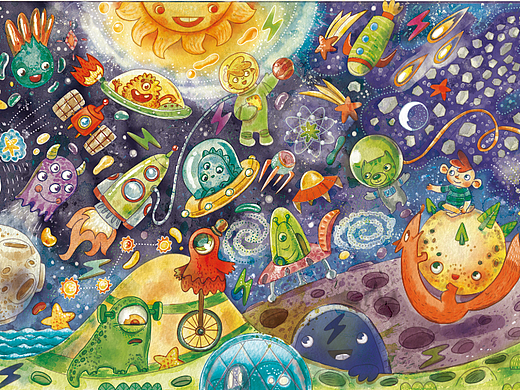 Children&#39;s wimmelbuch &quot;Find & Count&quot