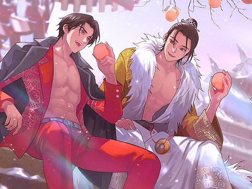 柿柿如意（個人主頁-ZNjg3ODIxOTI=） - 商業(yè)插畫 - 站酷設(shè)計師禾火力戈_原創(chuàng)素材 - 站酷ZCOOL