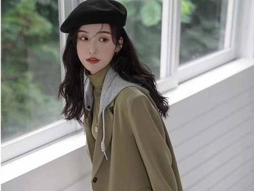 模特小咪 外景拍摄