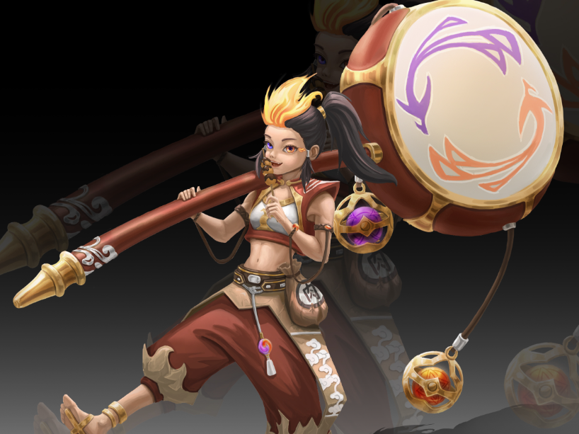 朱雀少住一_拾一划站酷ZCOOL