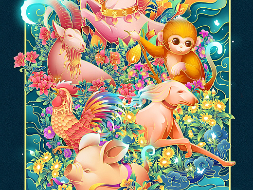 插画师走尺助力中国青年艺术人才逐梦前行