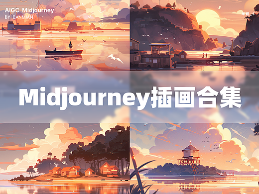 Midjourney插画合集