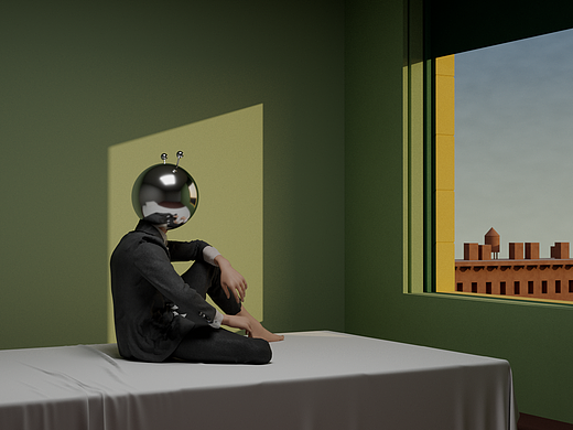 個人三維短片光影下的霍普式孤獨（個人主頁-ZNjM5ODQ5MDg=） - 動畫/影視 - 站酷設(shè)計師Spike_d原創(chuàng)素材 - 站酷ZCOOL