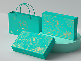 欣欣月饼礼盒包装案例