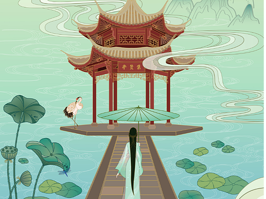练习-古建筑（个人主页-ZNjExMzQ3MTI=） - 创作习作 - 站酷设计师娜行原创素材 - 站酷ZCOOL