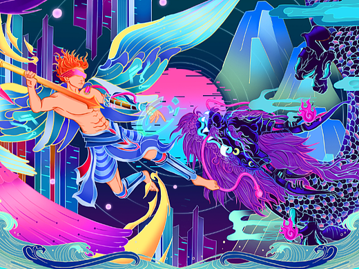 将星游戏本插画比赛投稿