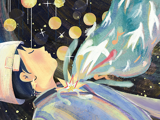 原创插画丨《宇宙探索编辑部》丨孙一通的诗
