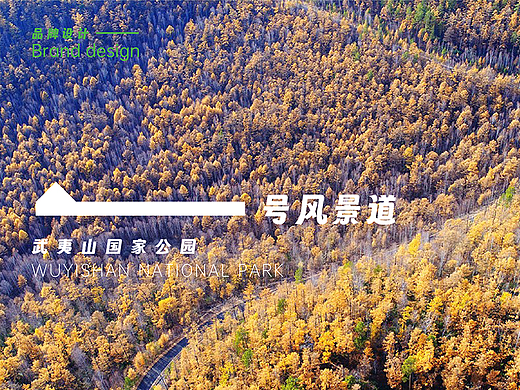 武夷山国家公园1号风景道 | LOGO设计方案二