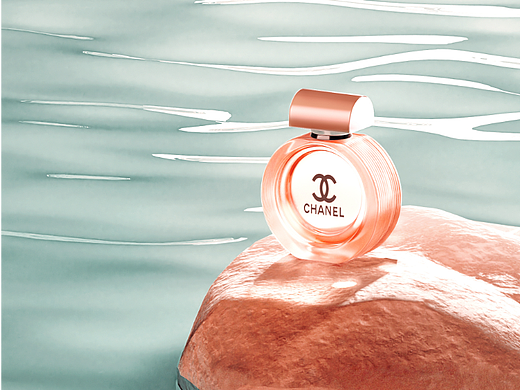 产品渲染—香水