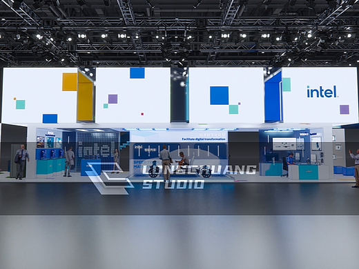 进博会Intel展台