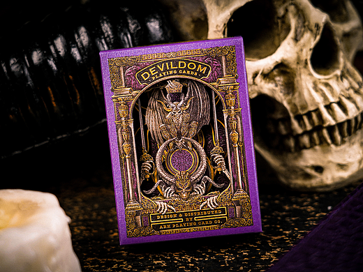 Devildom 恶魔收藏纸牌扑克皮盒木盒套装设计