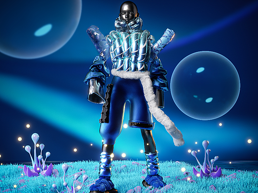 白无常C4D练习作品