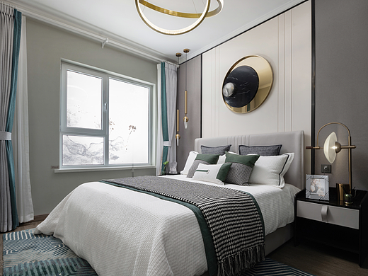 金科大连旅顺高层样板间- 现代简约 