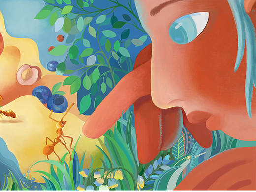 茶Π的美好世界（已投稿，勿?。▊€(gè)人主頁-ZNjUzMzc1OTI=） - 創(chuàng)作習(xí)作 - 站酷設(shè)計(jì)師小龍人吧原創(chuàng)素材 - 站酷ZCOOL