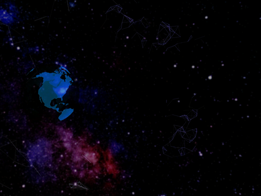 星空地球背景素材