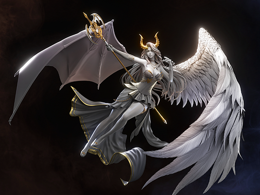 Angels?（个人主页-ZNjU1OTMyNjA=） - 人物/生物 - 站酷设计师花月夜丶原创素材 - 站酷ZCOOL