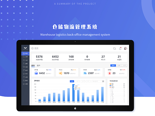 仓储物流OA后台管理系统