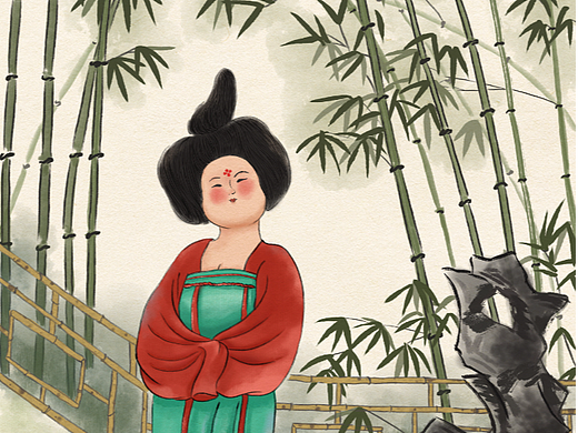 水墨风插画（2）
