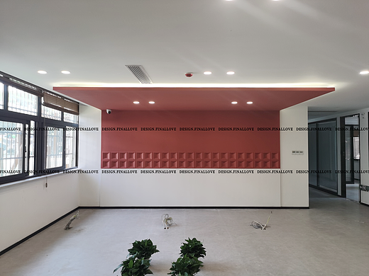 某党群服务中心改造完工照