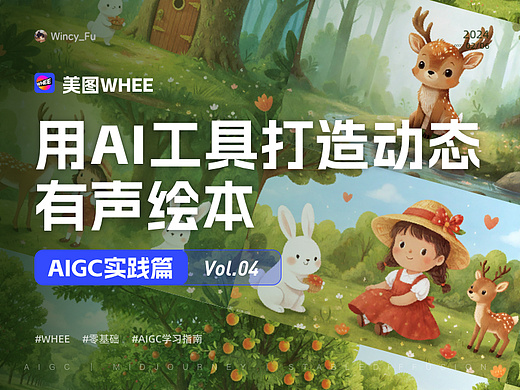 AIGC实践｜用AI工具打造动态有声绘本