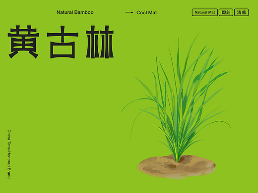 引领凉感一千年&lt;黄古林&gt;品牌视觉全案