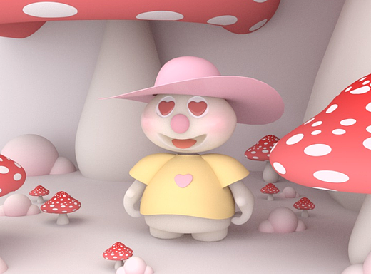 IP练习-C4D（个人主页-ZNTk2NTg1NTY=） - 其他三维 - 站酷设计师je_suis原创素材 - 站酷ZCOOL