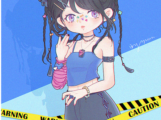 少女练习