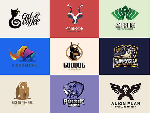 动物logo集合