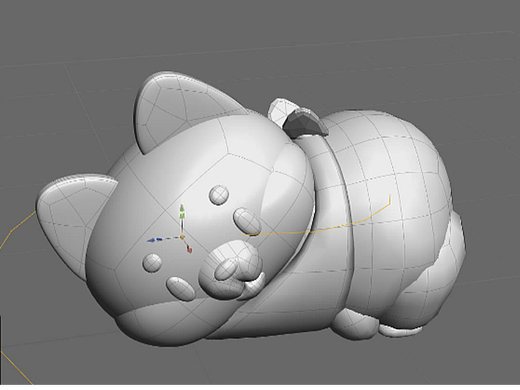 【狗】用silo3d模仿zbrush建模