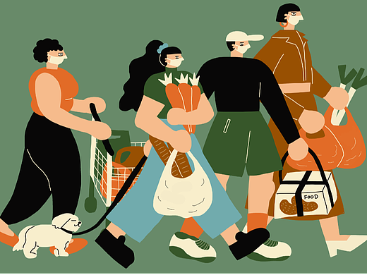 爱上买菜的日常