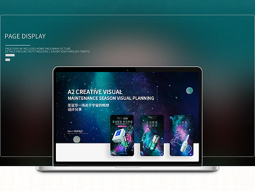 一组关于圣诞节的视觉畅想