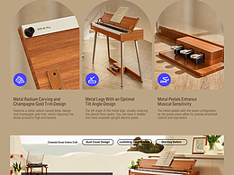 2023 / DONNER / DDP-80PLUS /乐器商业摄影项目